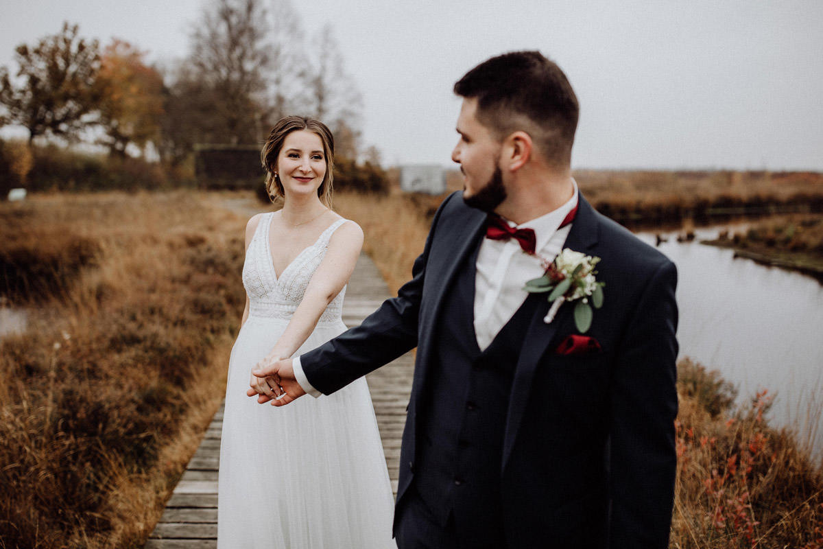 Hochzeitsfotos Haus im Moor in Goldenstedt Hochzeitsfotograf Lichtbildlars Vechta