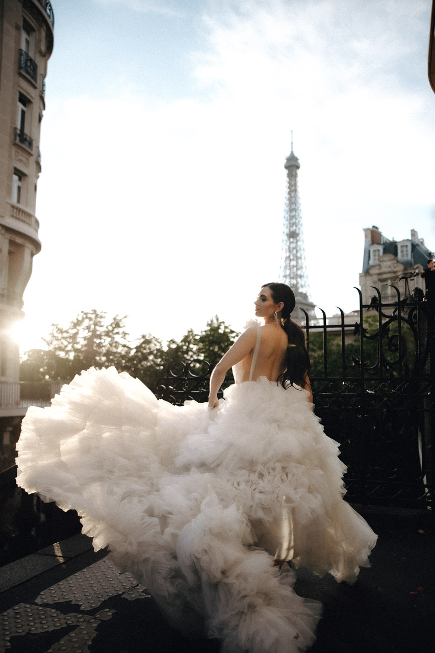Hochzeitsfotos im Sommer in Paris Hochzeitsfotograf Lichtbildlars Vechta