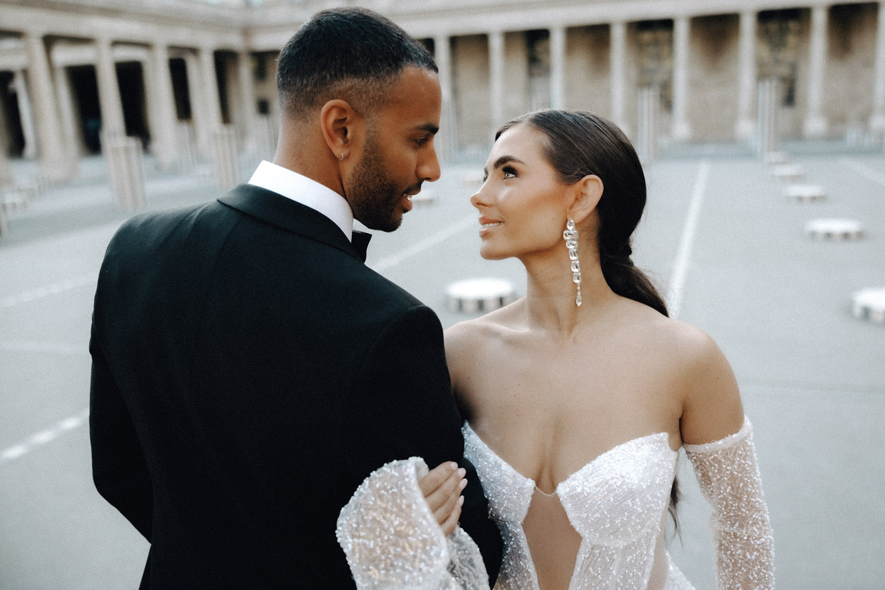 Hochzeitsfotos im Sommer in Paris Hochzeitsfotograf Lichtbildlars Vechta