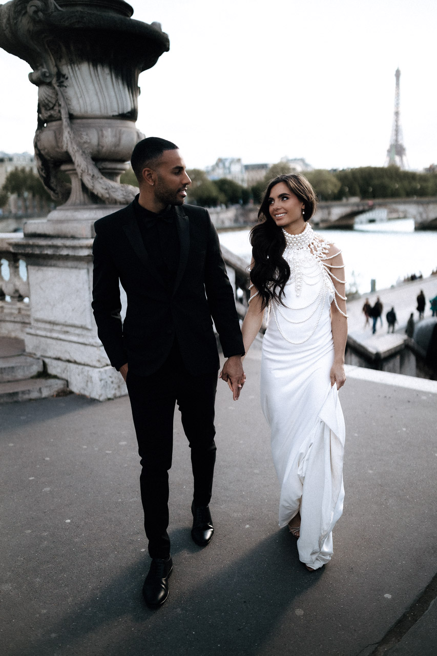 Hochzeitsfotos im Sommer in Paris Hochzeitsfotograf Lichtbildlars Vechta