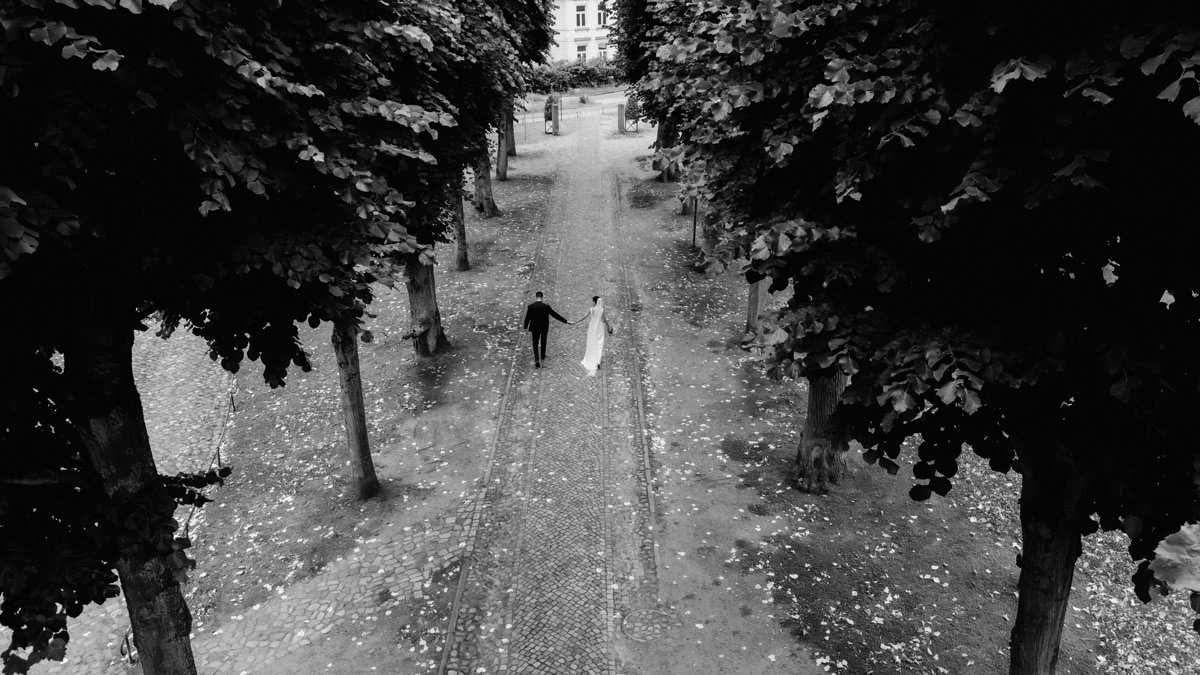lichtbildlars-hochzeitsfotograf-hochzeit-allee-location-schwarzweiss